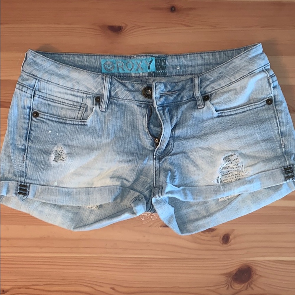Roxy jean shorts